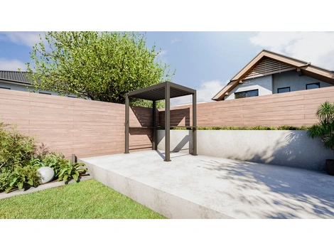Mr.GARDENER BBQ-Pergola Basic 88 250x150x240 cm, A